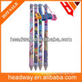 39.5cm souvenir jumbo wooden pencils with Eraser and Sharpener